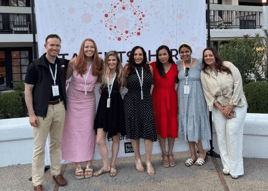 The Endorsed team meeting talent leaders at TalentSphere 2025