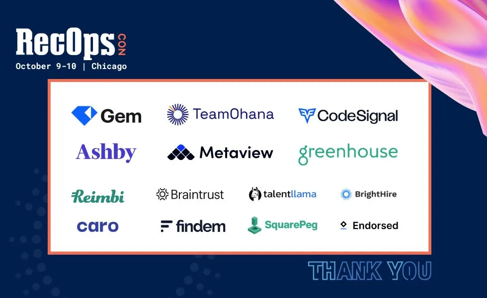 Endorsed featured among the RecOpsCon sponsors